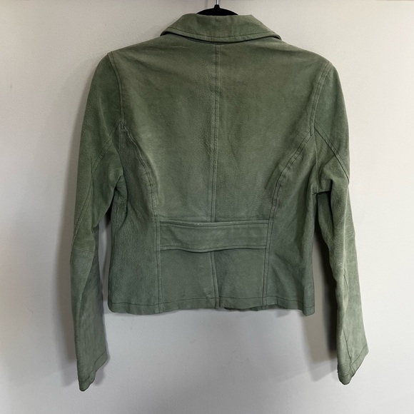 Y2K Marcelle Renee Suede Leather Jacket - Picture 6 of 11